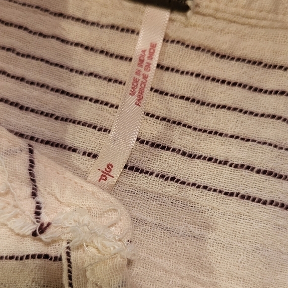 FREE PEOPLE Cedar Lace Pullover Oversized Top - Picture 8 of 12